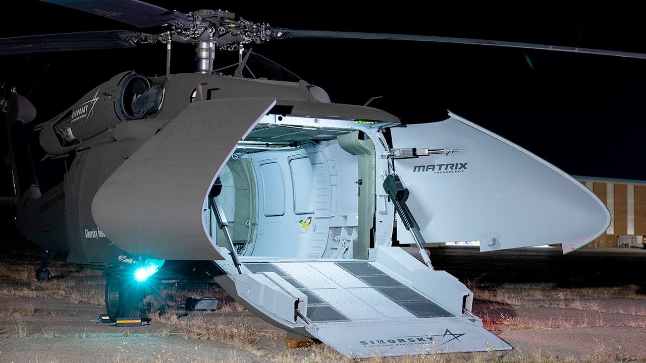 See it: a new autonomous Black Hawk helicopter called 'U-Hawk'