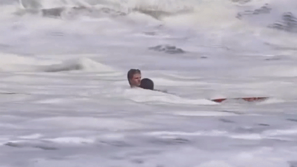 Nearly 2,000 ocean rescues occur as dangerous surf slams popular beaches this summer